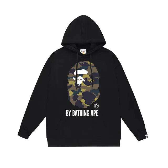 BAPE Shark Hoodie Camo Ape Head