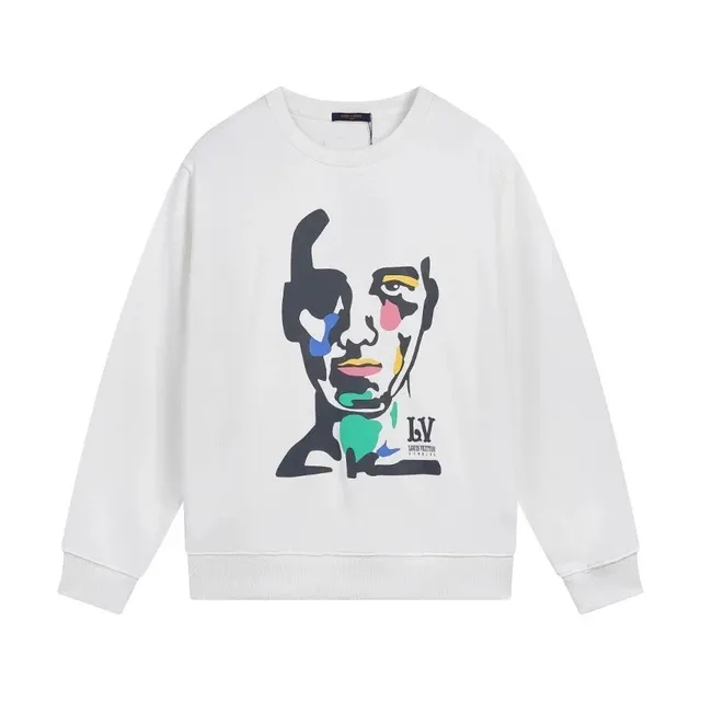 Louis Vuitton Crewneck Sweatshirt Abstract Face Print