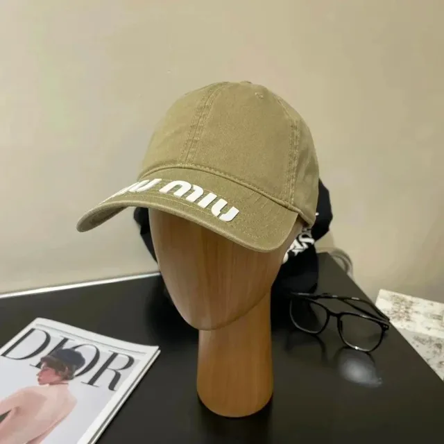 Miu Miu Baseball Cap Logo Visor
