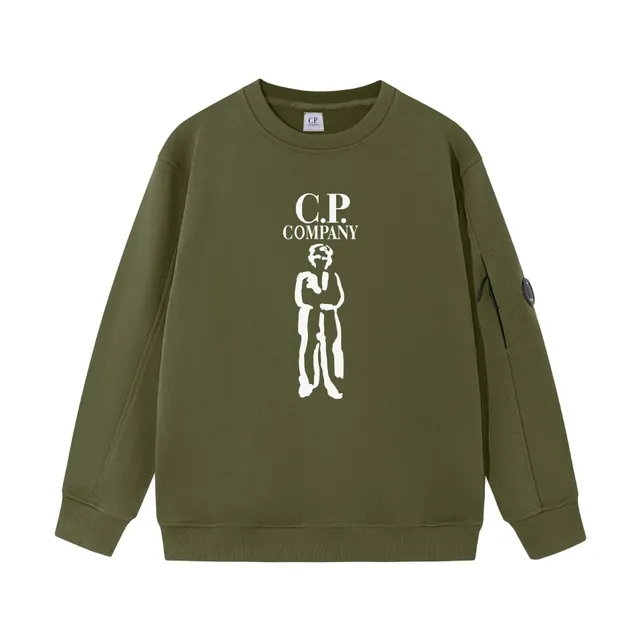C.P. Company Crewneck Sweatshirt Logo Print
