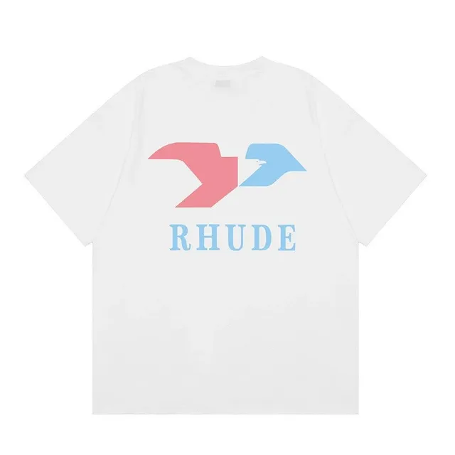 Rhude Graphic Tee Dual Eagle Logo