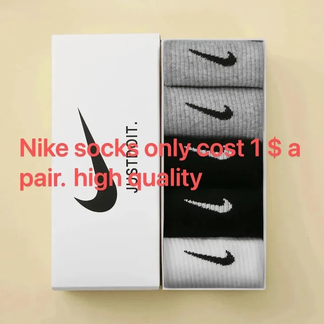 Nike Socks Swoosh Logo