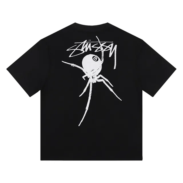 Stüssy Graphic T-Shirt 8-Ball Spider