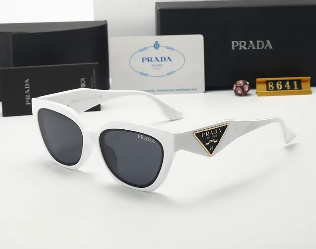 Prada Sunglasses Triangle Logo