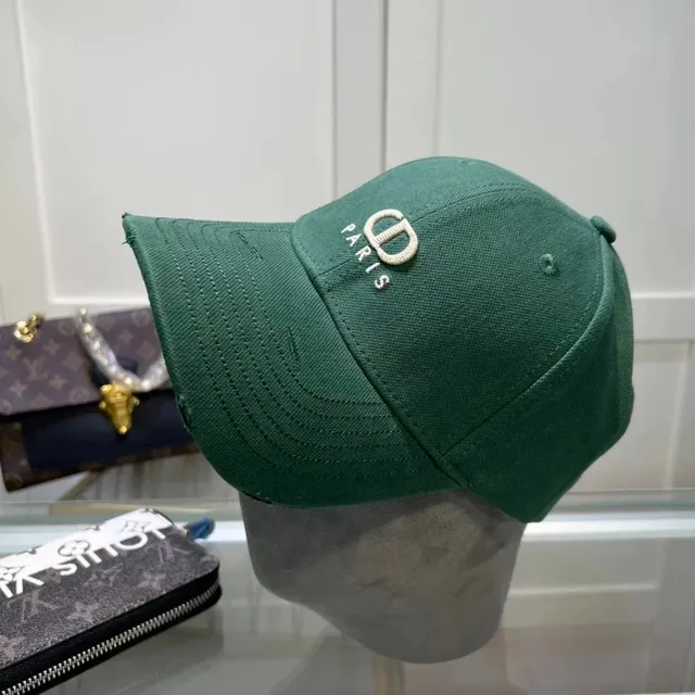 Dior Baseball Cap CD Paris Embroidered
