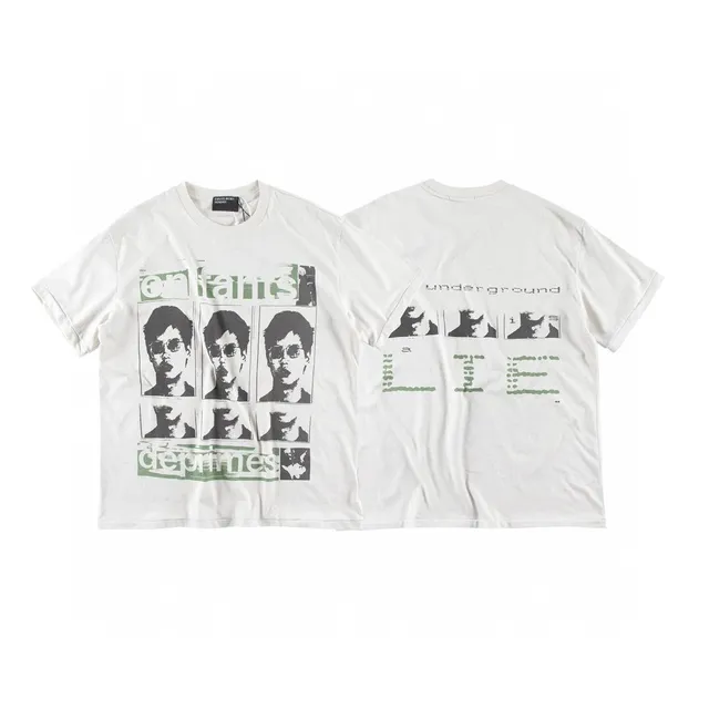 Comme des Garçons Graphic T-Shirt Enfants Deprimes Print