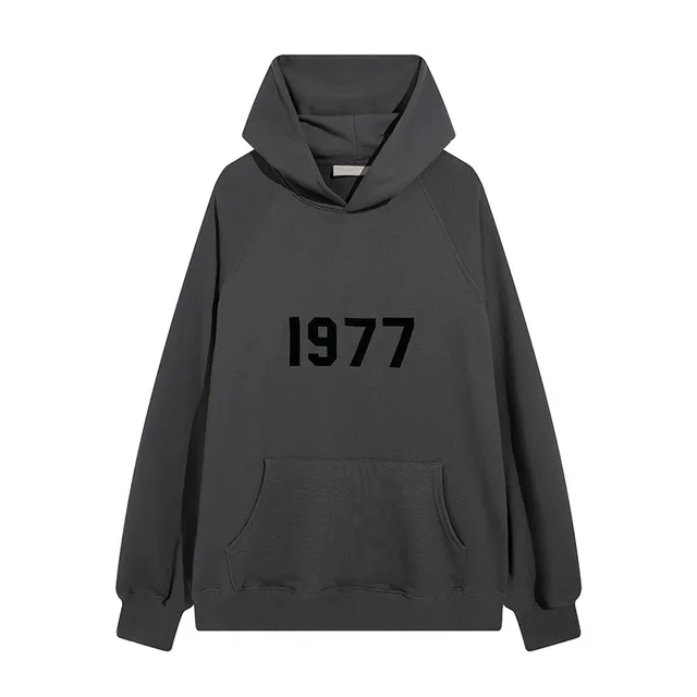 Fear of God Essentials Hooded Sweatshirt 1977 Print