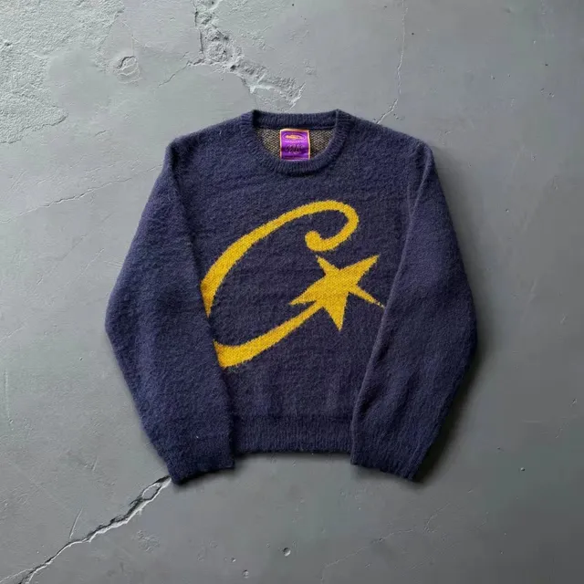 Corteiz Knit Sweater C Star Logo