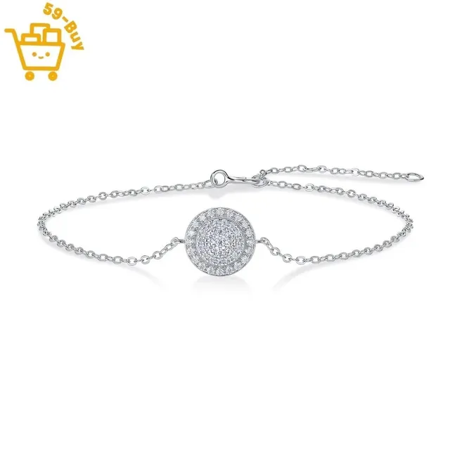 Tiffany & Co. Circle Bracelet Pave Diamond