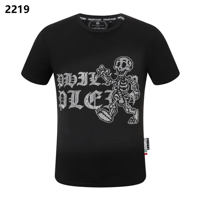 Philipp Plein T-Shirt Crystal Skull Logo