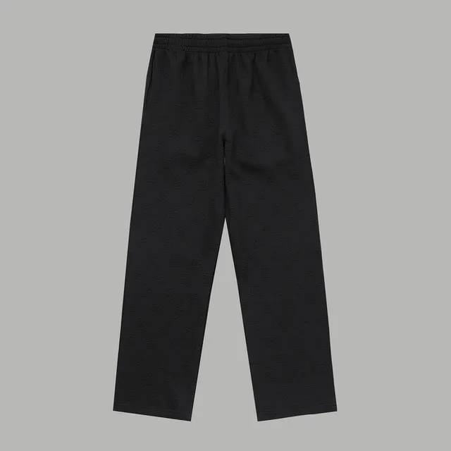 Balenciaga Logo-Print Trousers Monogram All-Over