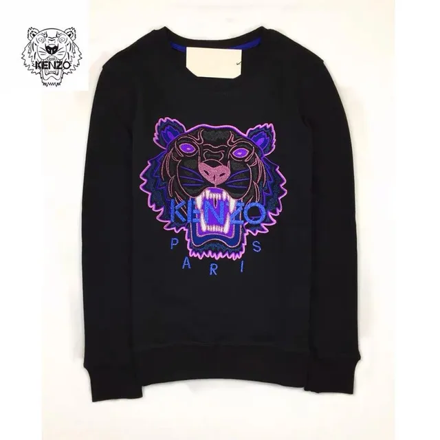 Kenzo Tiger Sweatshirt Embroidered Tiger