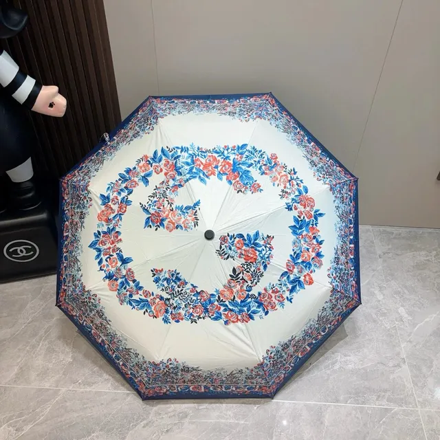 Gucci Floral GG Umbrella Blooms Print
