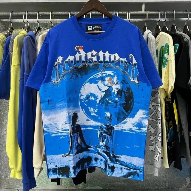 Godspeed Graphic Tee Earth Print