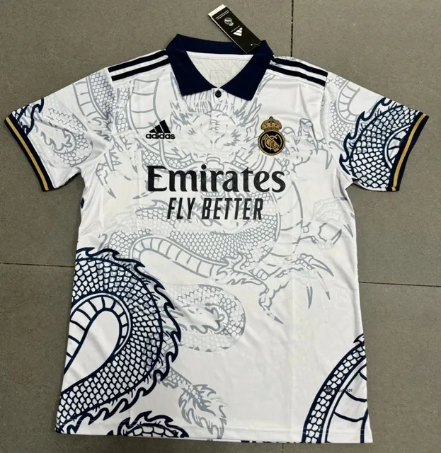 Adidas Real Madrid Home Jersey Dragon Print