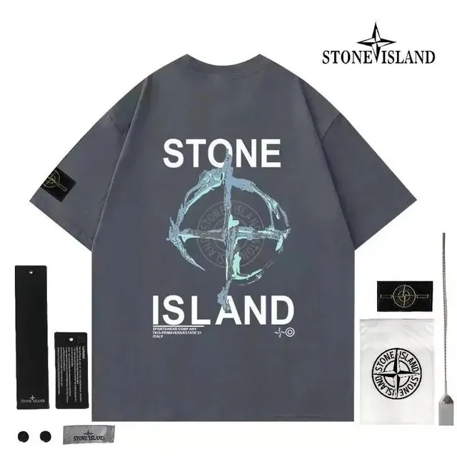 Stone Island Graphic Tee Compass Logo