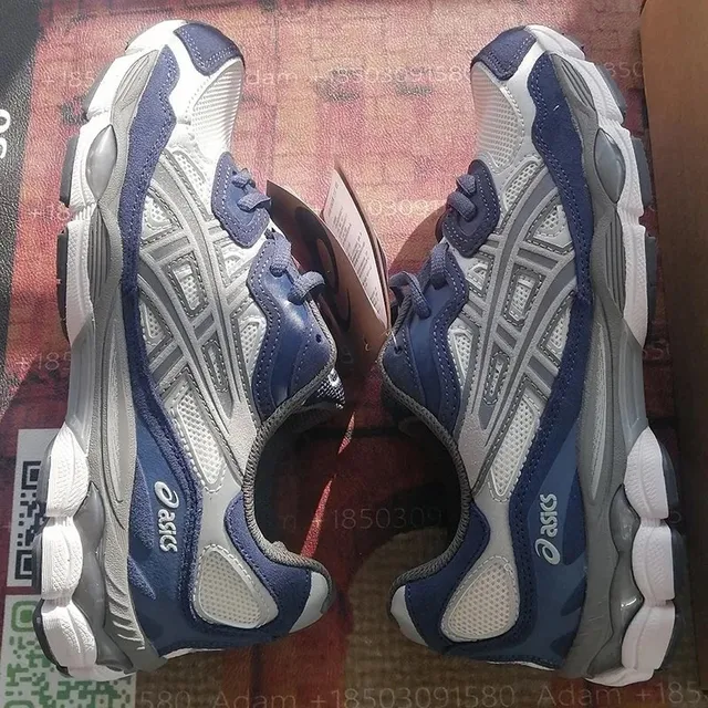 Asics Gel-Kayano 14 Navy and Silver