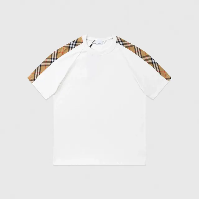 Burberry Raglan Sleeve T-Shirt Vintage Check Sleeves