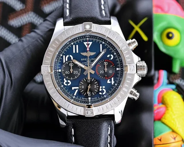 Breitling Chronomat Blue Dial Chronograph