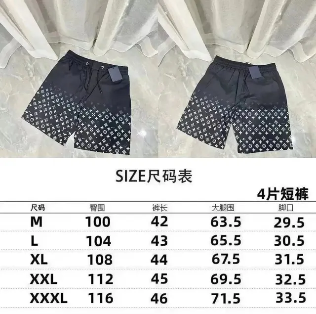 Louis Vuitton Monogram Shorts Gradient Print