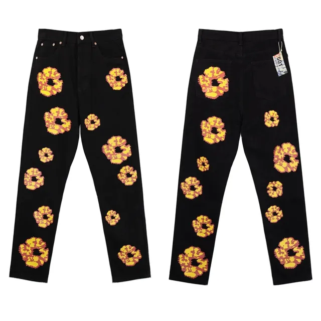 Levi's 501 Jeans Floral Print