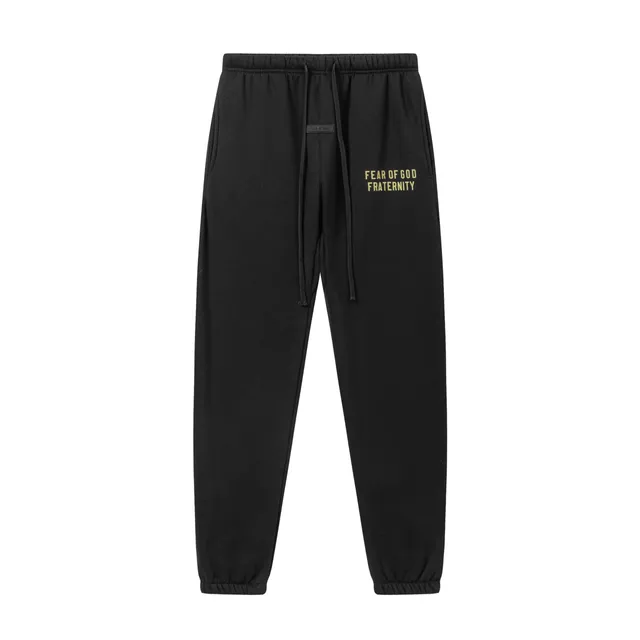 Fear of God Joggers Fraternity Logo