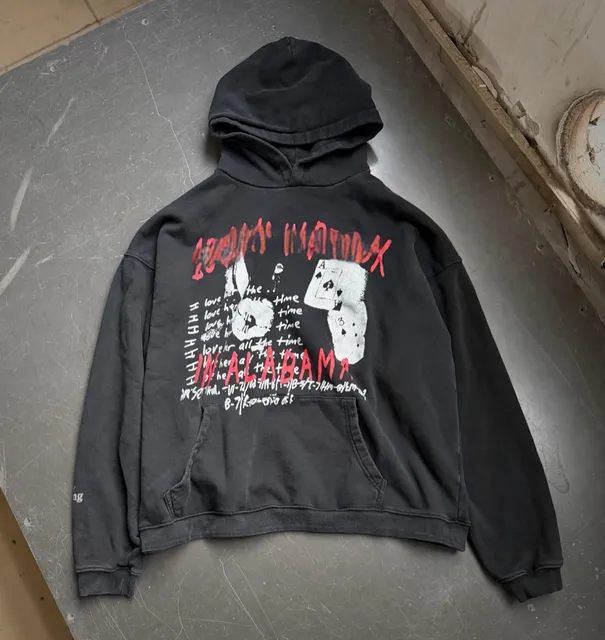 Enfants Riches Déprimés Hoodie Alabama Print