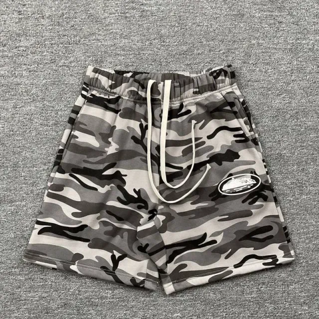 Corteiz Camo Shorts Grey Camo