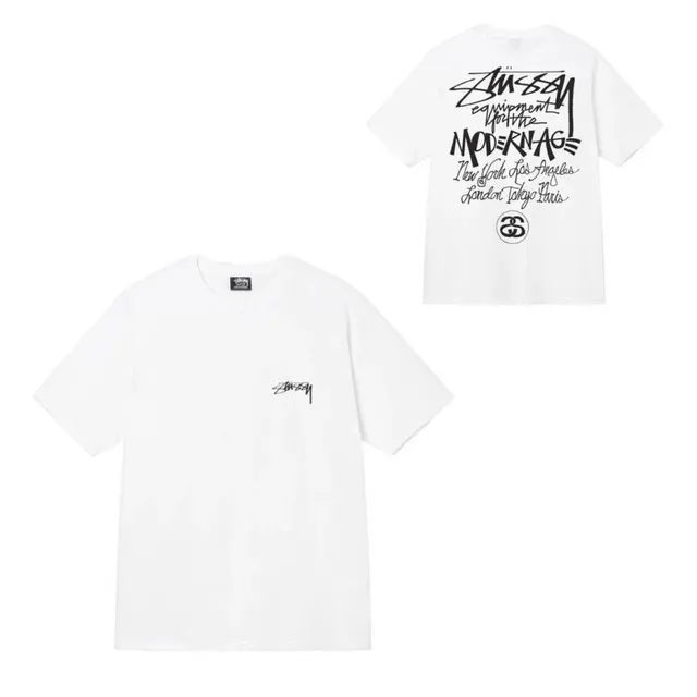 Stüssy Short-Sleeve T-Shirt Modern Age Graphic