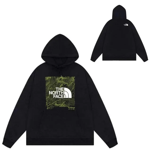 The North Face Hoodie Topo Map Graphic