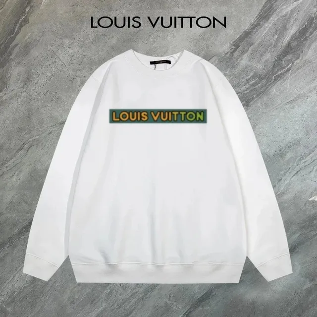 Louis Vuitton Crewneck Sweatshirt Logo Print