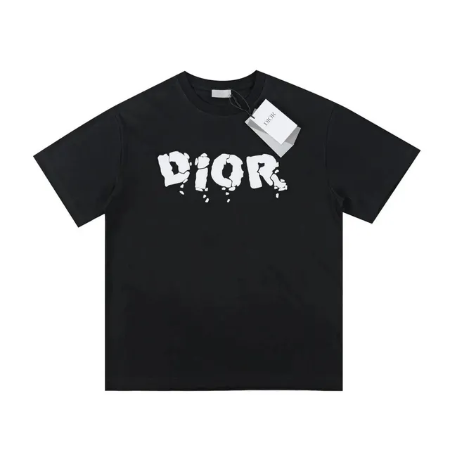 Dior T-Shirt Cracked Logo