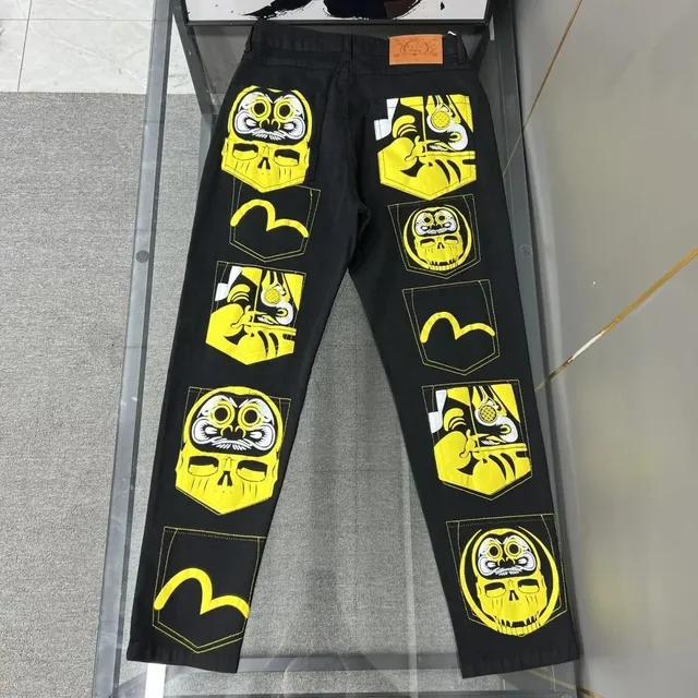 BAPE Shark Jeans Daruma Print