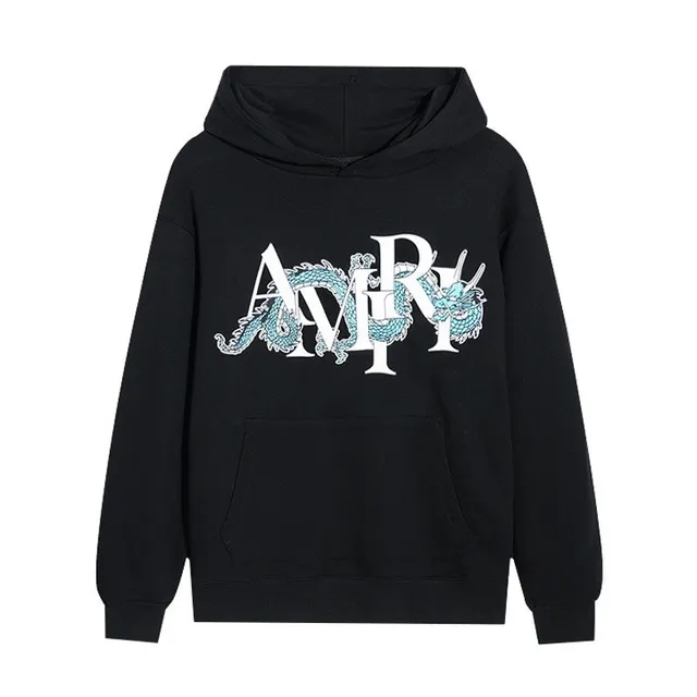 Amiri Hoodie Dragon Logo
