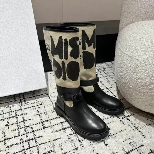 Balenciaga City Boot Logo Print