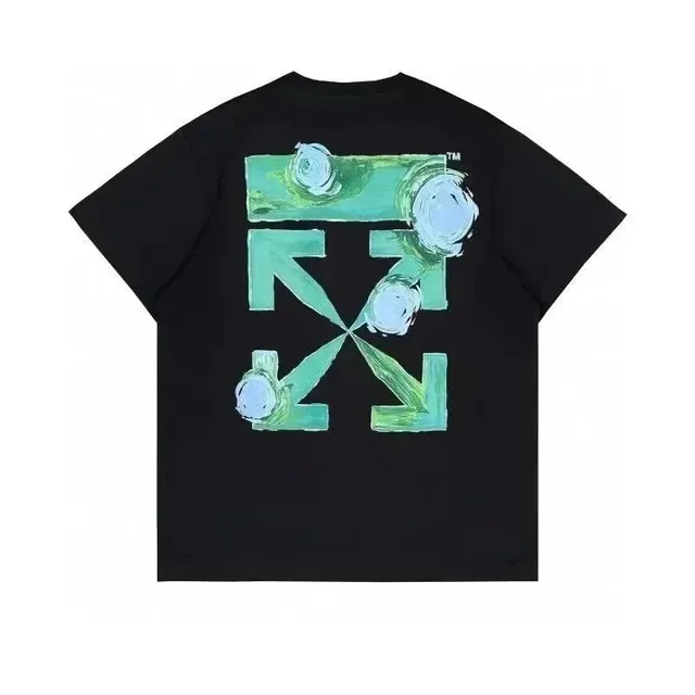 Off-White Arrow Graphic Tee Painted Arrows