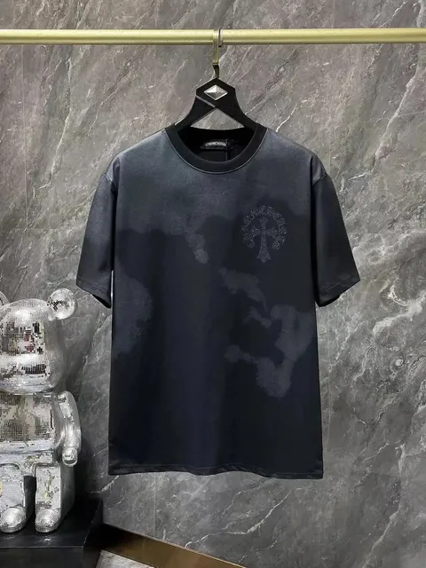 Chrome Hearts Cross Logo T-Shirt Crystal-Embellished