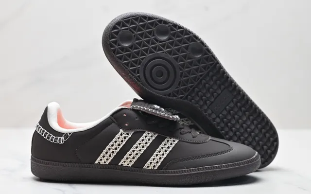 Adidas Samba Lace-Up with Woven Stripes