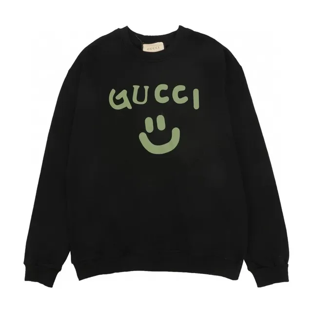 Gucci Crewneck Sweatshirt Smiley Logo