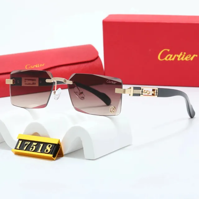Cartier Sunglasses Rimless Square