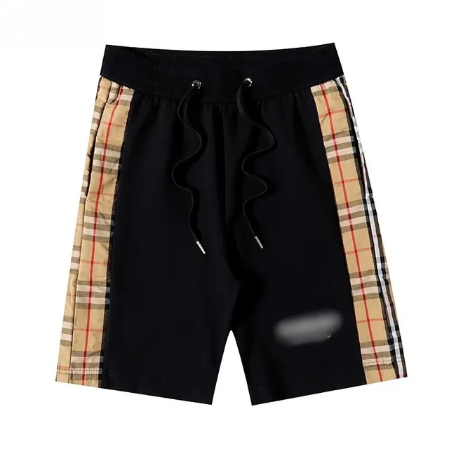 Burberry Check-Stripe Shorts Vintage Check Side Panel