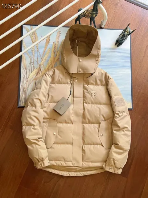 Burberry Puffer Jacket Monogram Logo