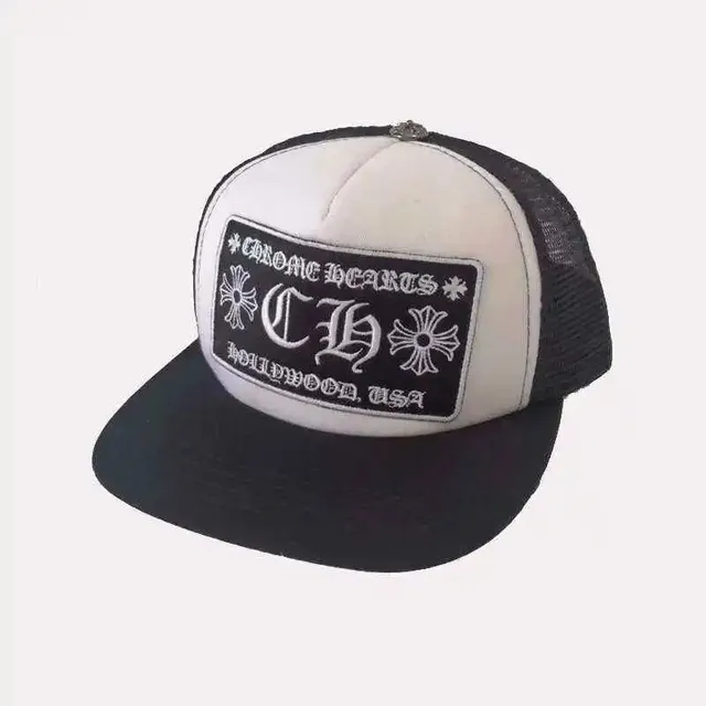 Trucker Cap Chrome Hearts Logo Patch
