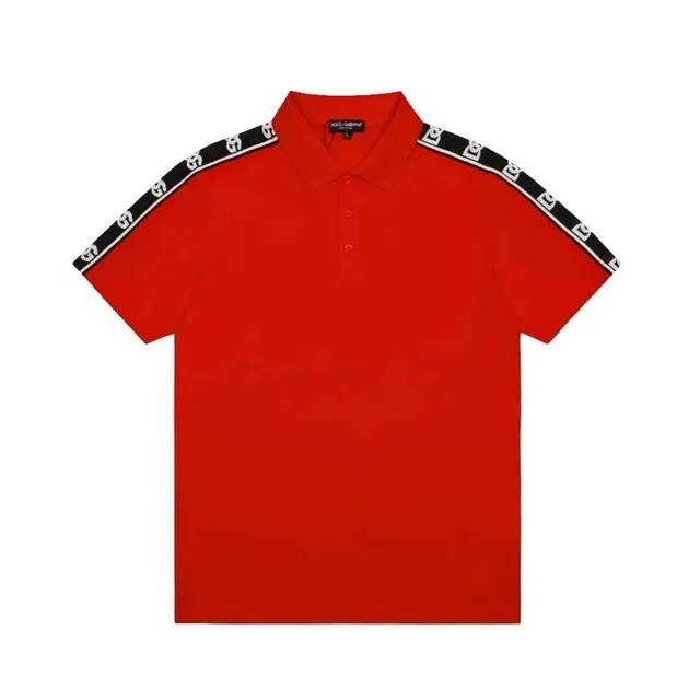 Dolce & Gabbana Polo Shirt Logo Tape Sleeve