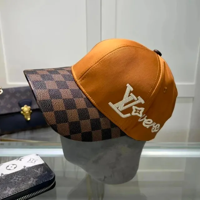 Louis Vuitton Baseball Cap Damier Ebene & Tan