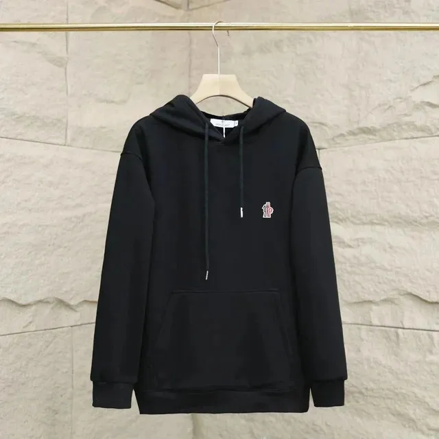Moncler Hooded Sweatshirt Logo Embroidery