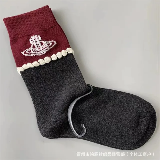 Vivienne Westwood Logo Sock Orb Embroidery
