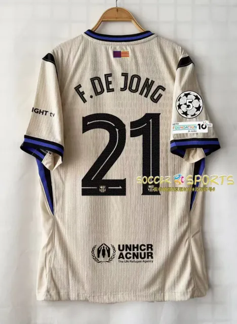 Player - barca away jersey #21 - champions league