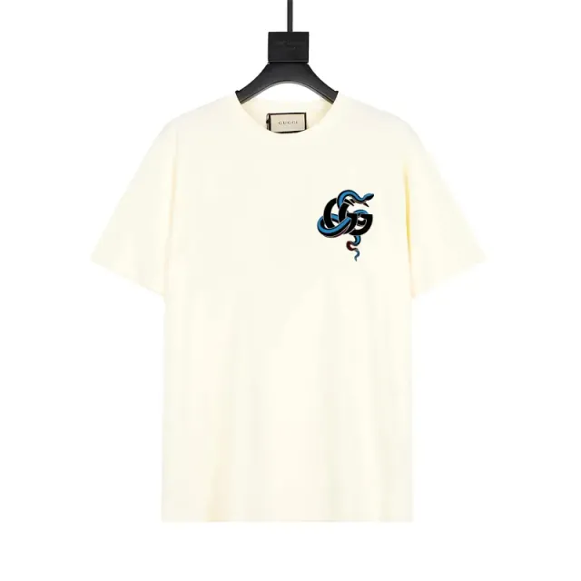 Gucci T-Shirt Serpenti GG Print