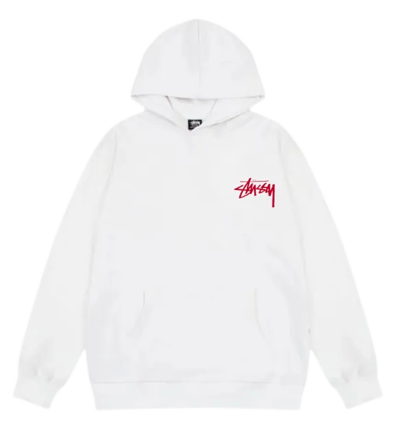 Stüssy Hoodie Red Logo
